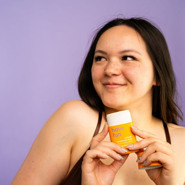 The Lekker Company deo stick – Have Fun natuurlijke deodorant met citrusgeur koop je bij Het Groenhuis